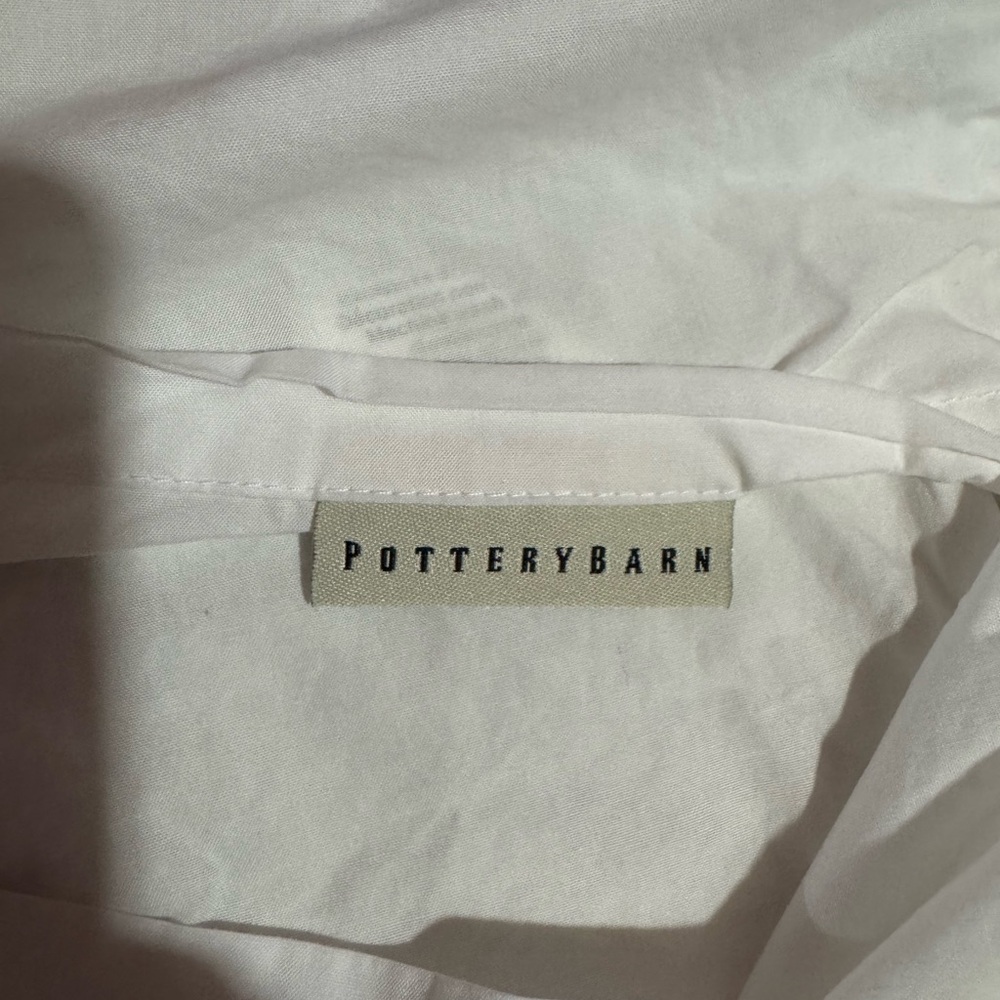 POTTERY BARN PILLOW SHAMS